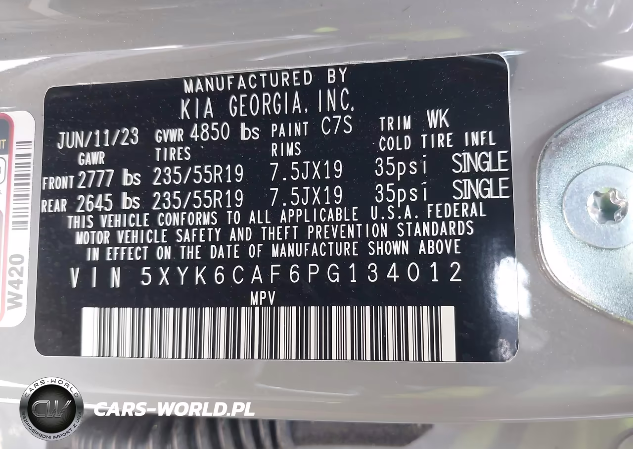2023 Kia Sportage X-Line VIN:5XYK6CAF6PG134012 - 9