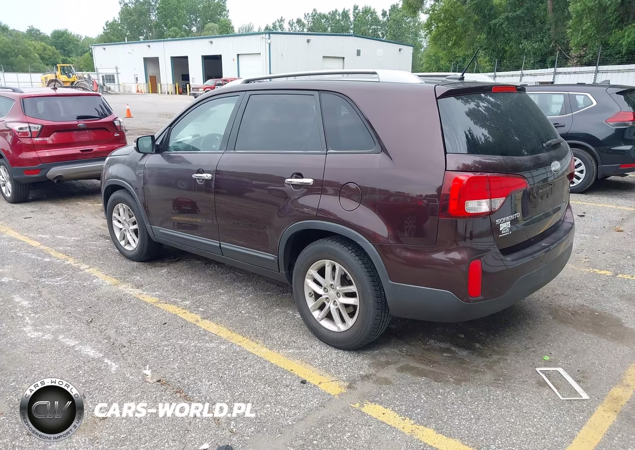 2014 Kia Sorento Lx VIN:5XYKT3A62EG450948 - 3