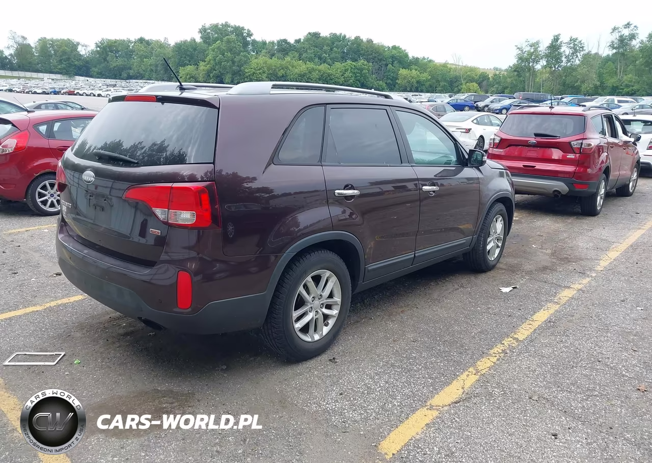 2014 Kia Sorento Lx VIN:5XYKT3A62EG450948 - 4