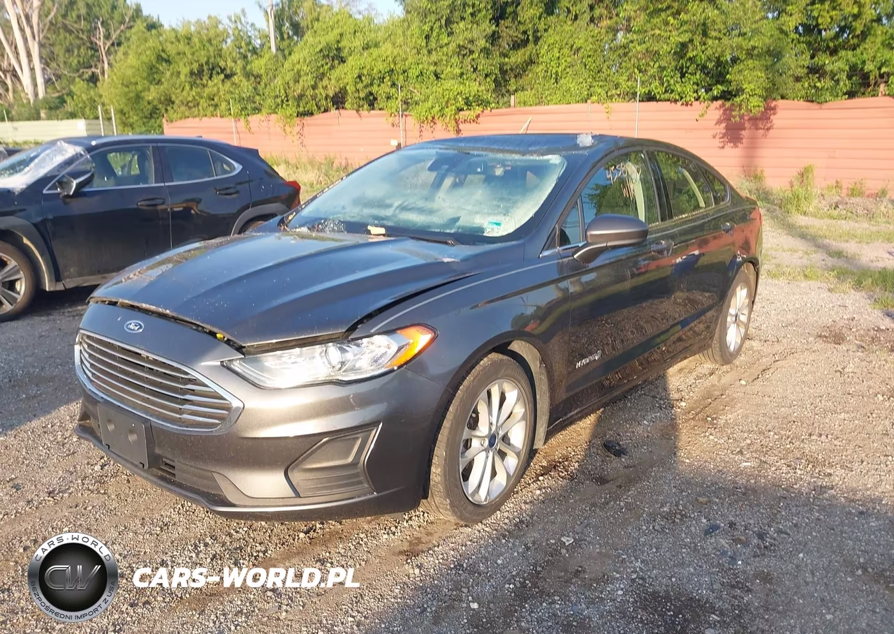 2019 Ford Fusion Hybrid Se VIN:3FA6P0LU9KR130386 - 2
