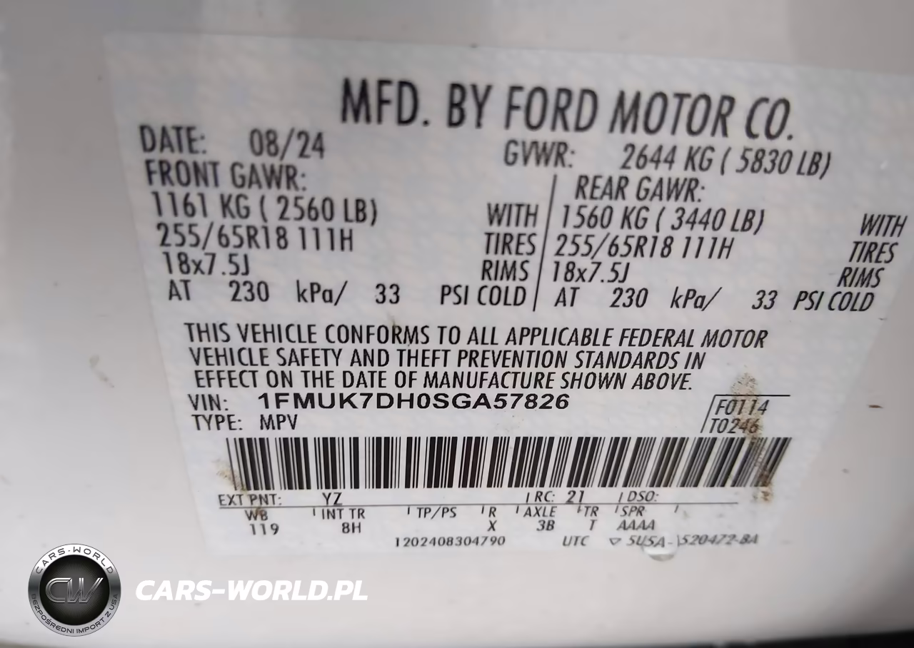 2025 Ford Explorer Active VIN:1FMUK7DH0SGA57826 - 9