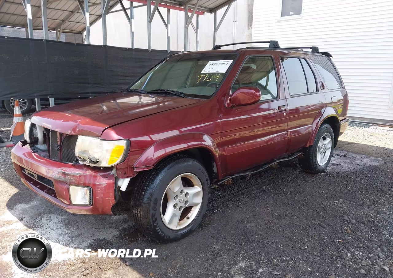 2002 Infiniti Qx4 Luxury VIN:JNRDR09Y42W261504 - 2
