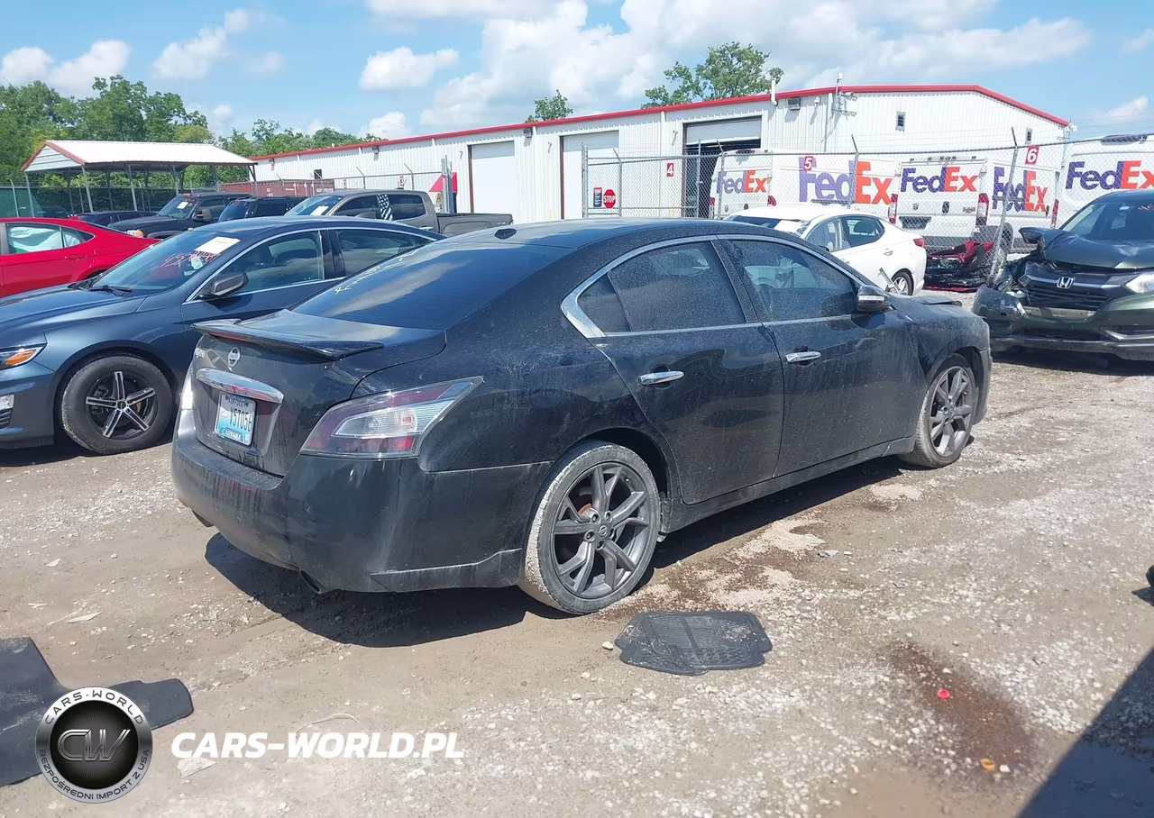 2014 Nissan Maxima 3.5 Sv VIN:1N4AA5AP9EC449991 - 4