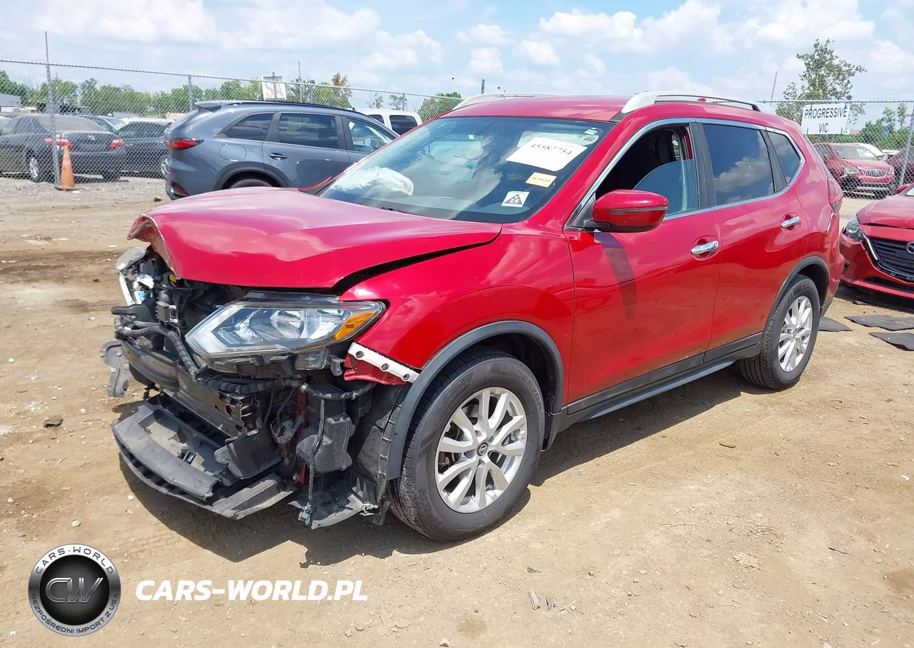 2017 Nissan Rogue S-Sl-Sv VIN:5N1AT2MT7HC832310 - 2