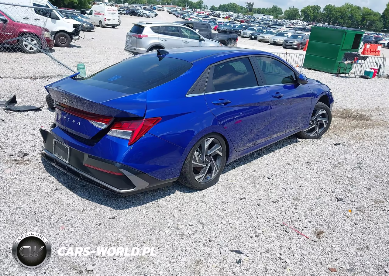 2025 Hyundai Elantra Sel Convenience VIN:KMHLS4DG3SU860987 - 4