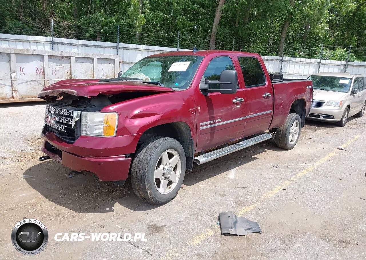 2013 GMC Sierra 2500Hd Denali VIN:1GT125EG9DF123476 - 2