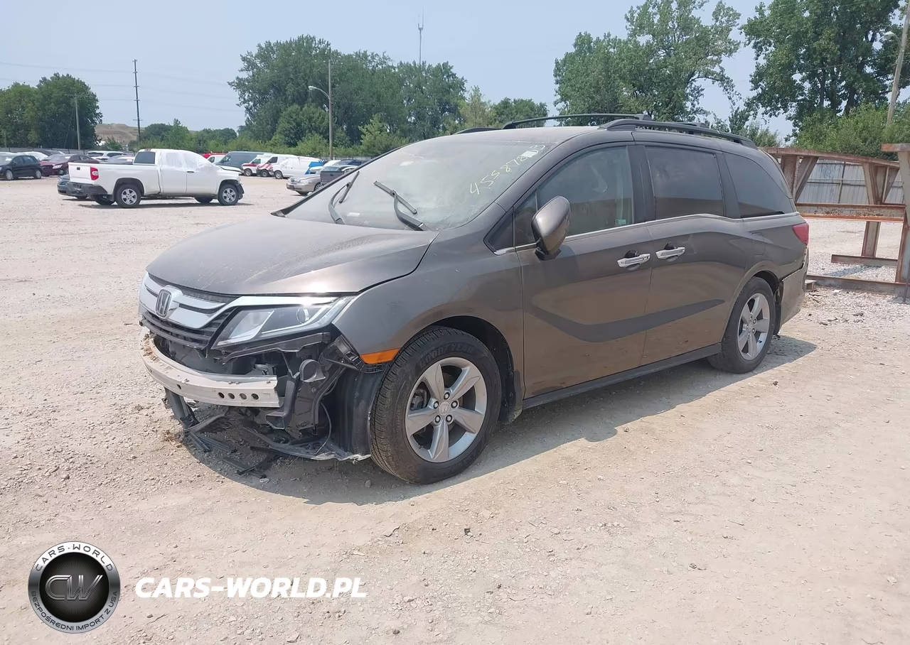 2018 Honda Odyssey Ex-L VIN:5FNRL6H74JB069196 - 2