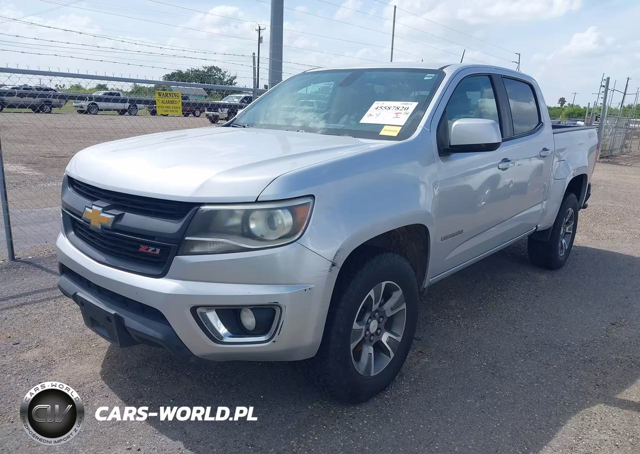 2016 Chevrolet Colorado 4Wd Z71 VIN:1GCGTDE33G1270845 - 2