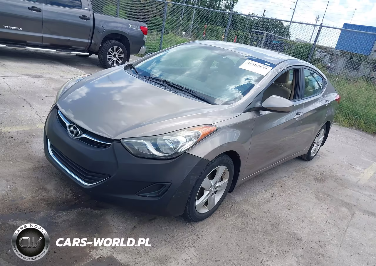 2012 Hyundai Elantra Gls VIN:5NPDH4AE0CH124241 - 2