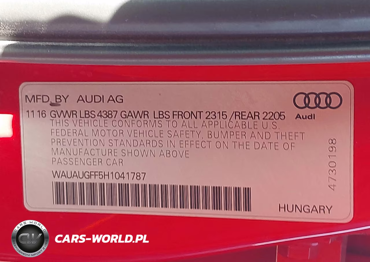 2017 Audi A3 Premium VIN:WAUAUGFF5H1041787 - 9