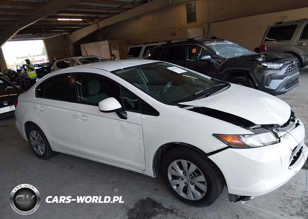 2012 Honda Civic Lx VIN:2HGFB2F50CH318382 - 14