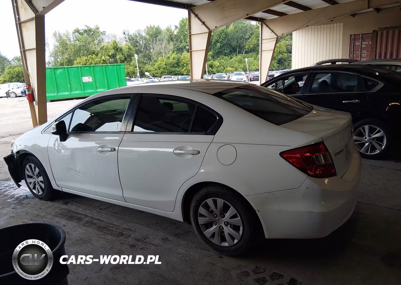 2012 Honda Civic Lx VIN:2HGFB2F50CH318382 - 15