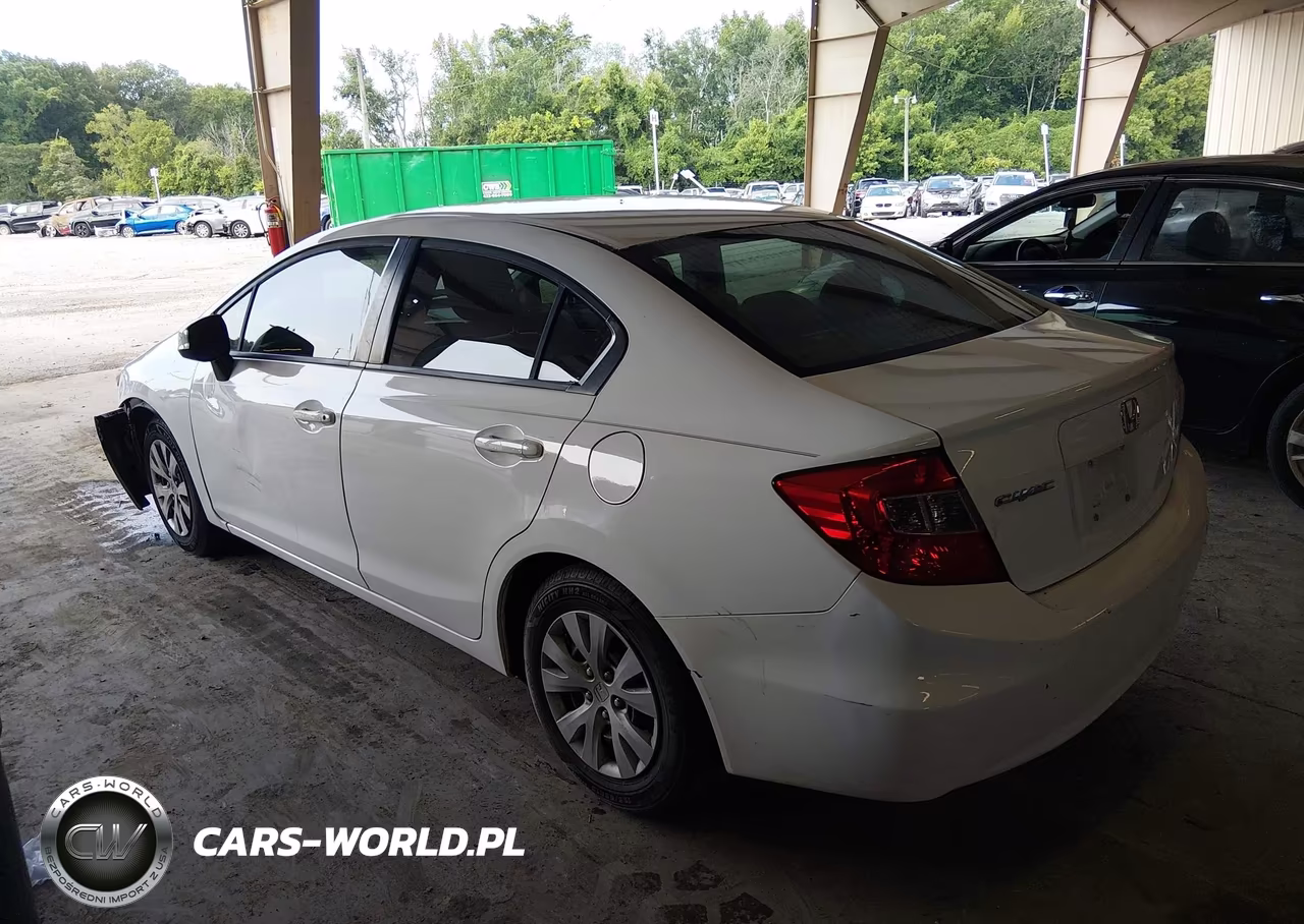 2012 Honda Civic Lx VIN:2HGFB2F50CH318382 - 3