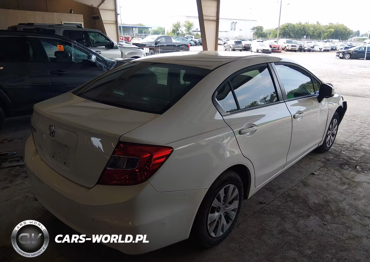 2012 Honda Civic Lx VIN:2HGFB2F50CH318382 - 4