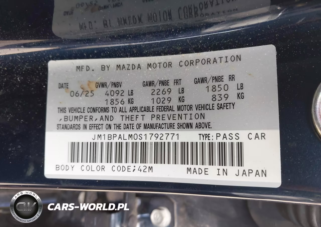2025 Mazda Mazda3 2.5 S Preferred VIN:JM1BPALM0S1792771 - 9