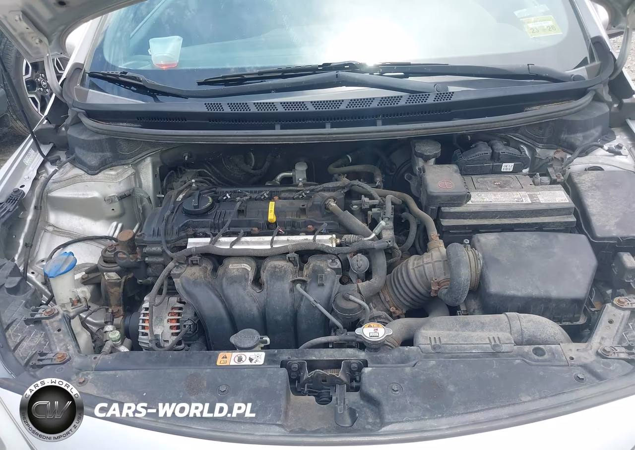 2014 Kia Forte Lx VIN:KNAFK4A66E5147297 - 10