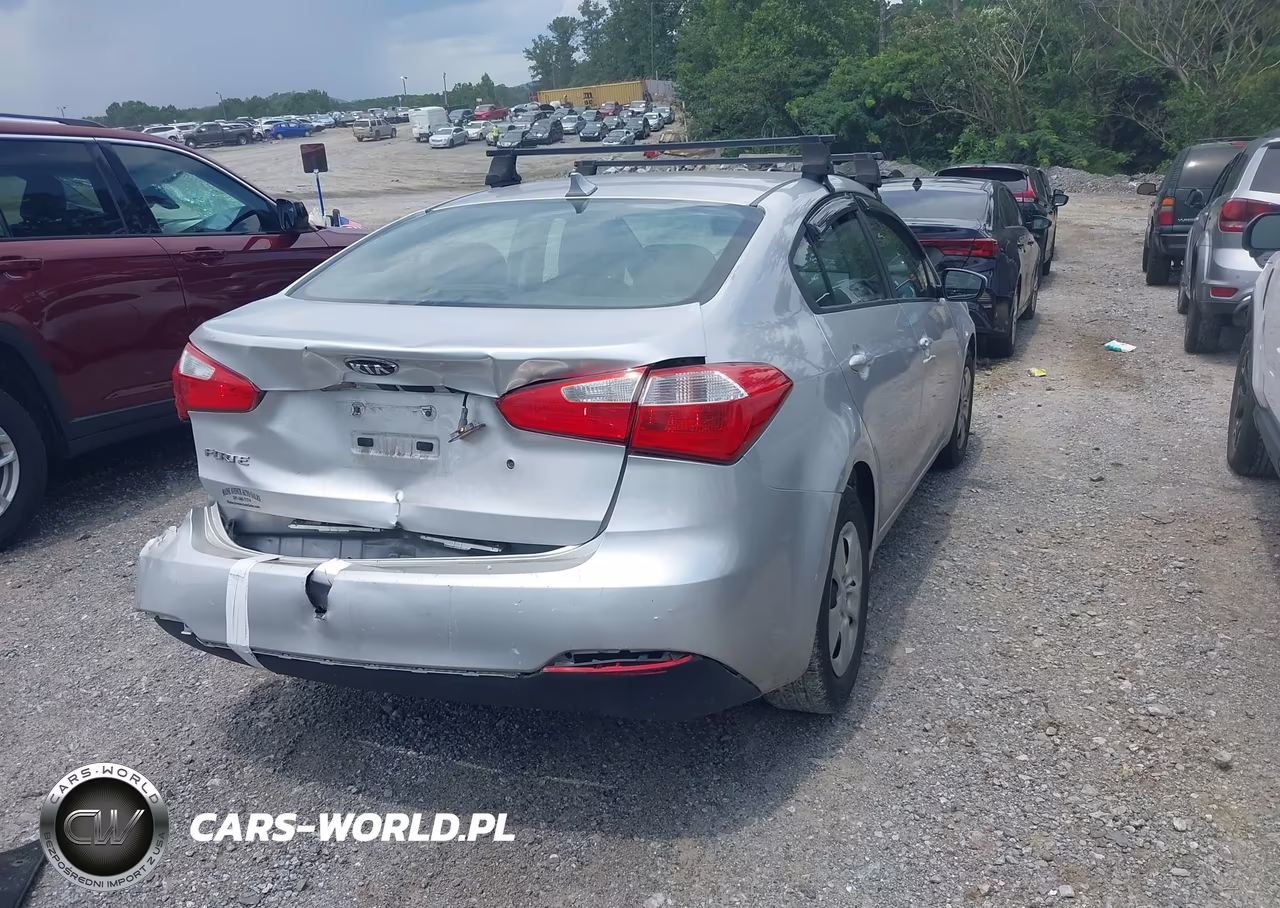2014 Kia Forte Lx VIN:KNAFK4A66E5147297 - 4