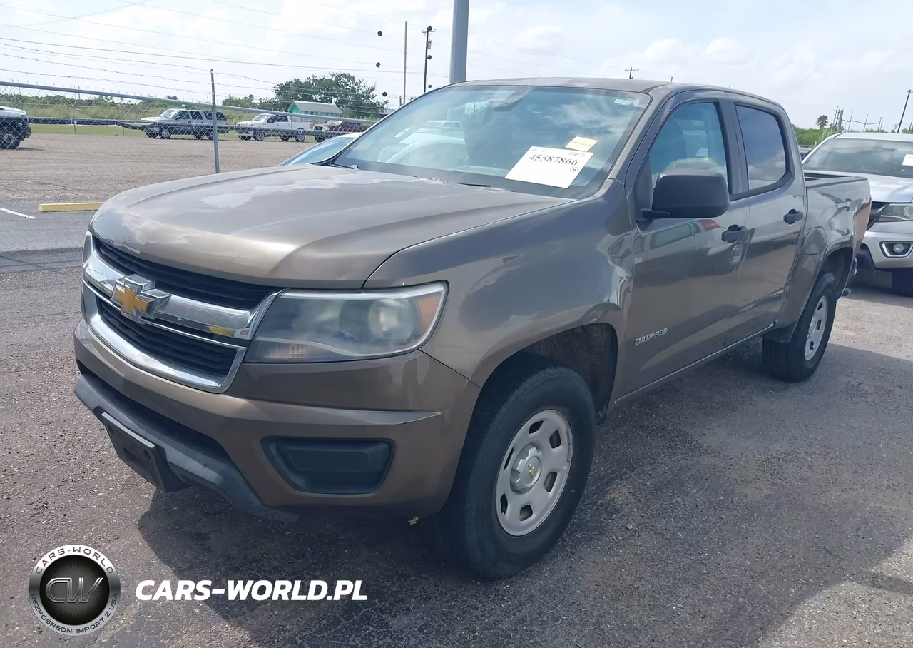2016 Chevrolet Colorado 4Wd Wt VIN:1GCGTBE36G1310193 - 2