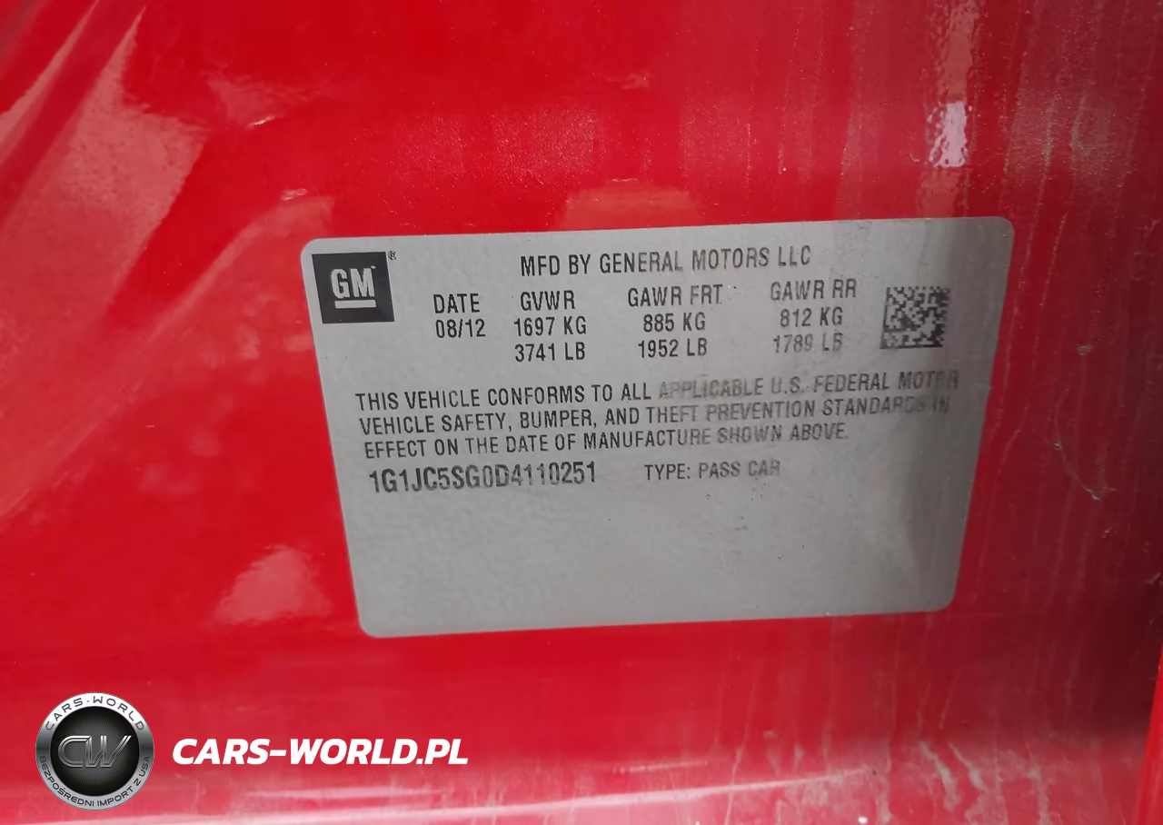 2016 Chevrolet Sonic Lt Auto VIN:1G1JC5SG0D4110251 - 9