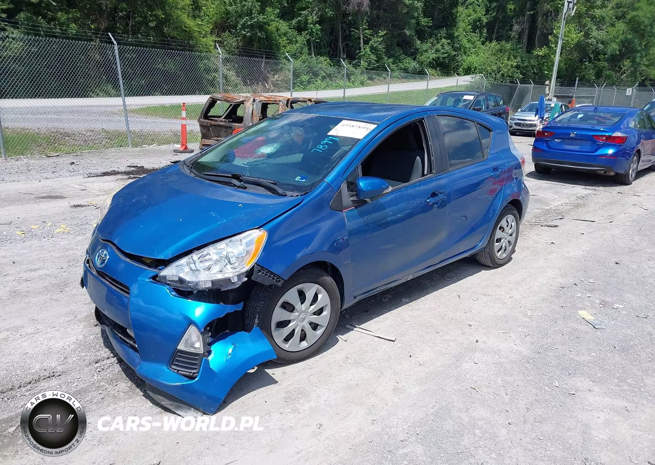 2012 Toyota Prius C VIN:JTDKDTB35C1514480 - 2