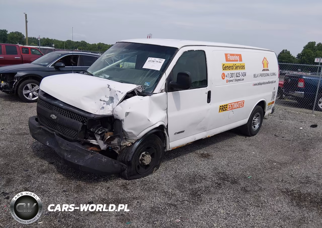 2006 Chevrolet Express Work Van VIN:1GCGG25V661264207 - 2