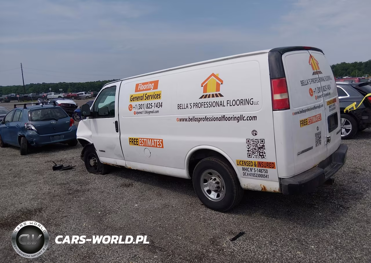 2006 Chevrolet Express Work Van VIN:1GCGG25V661264207 - 3