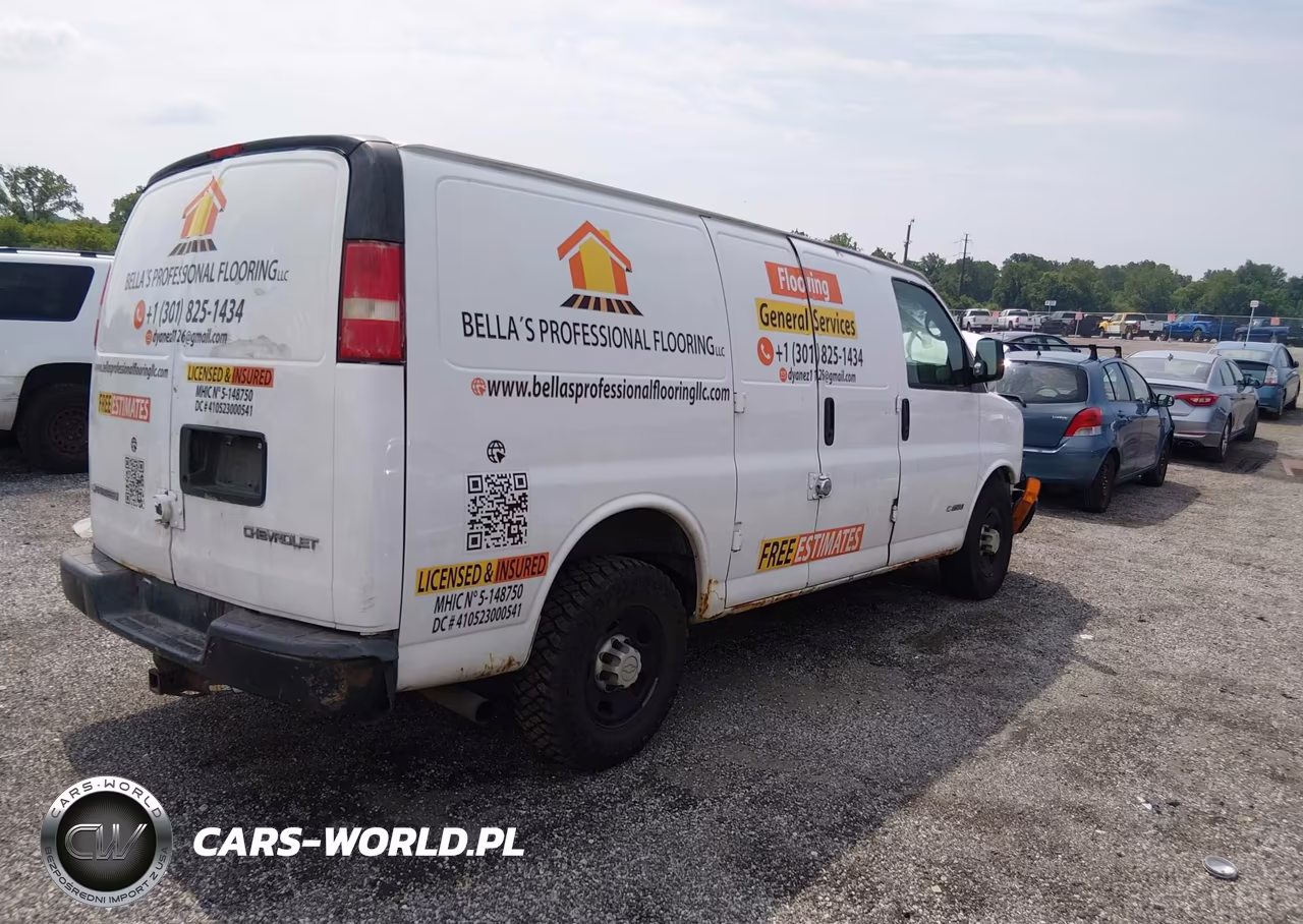 2006 Chevrolet Express Work Van VIN:1GCGG25V661264207 - 4