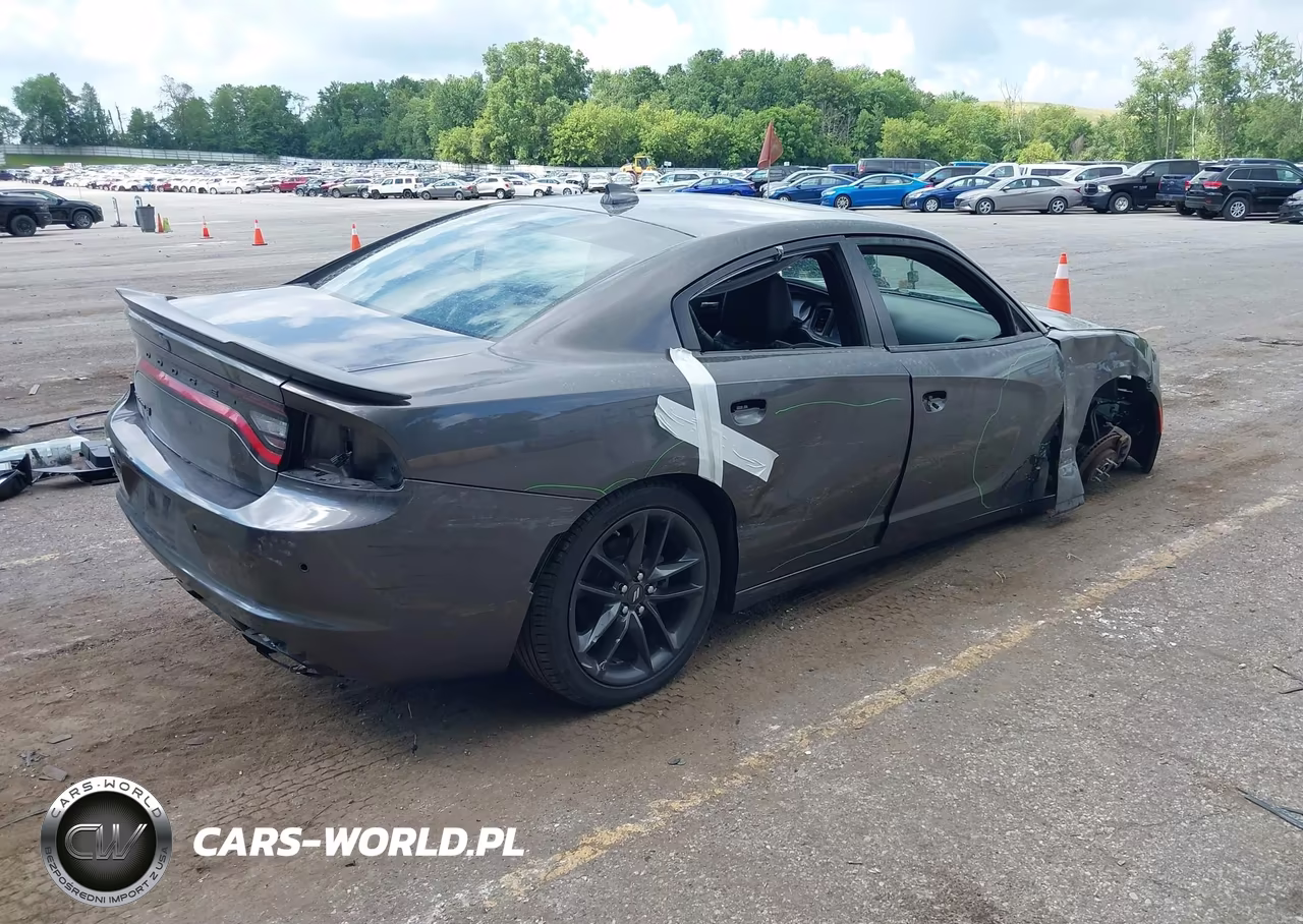 2021 Dodge Charger Sxt Awd VIN:2C3CDXJG3MH588973 - 4