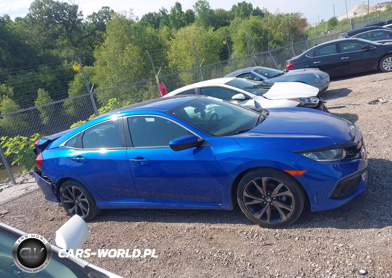 2019 Honda Civic Sport VIN:19XFC2F81KE026434 - 13