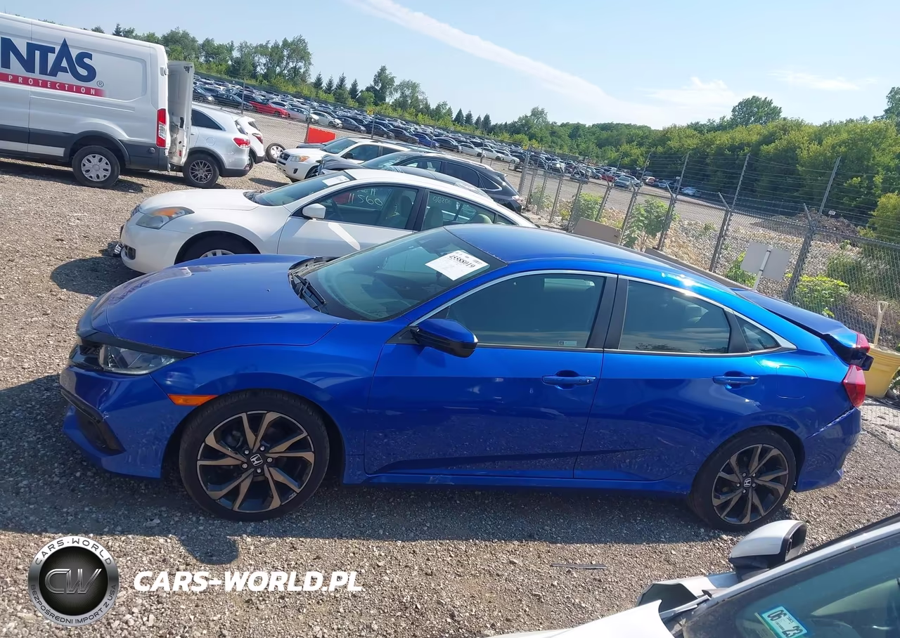 2019 Honda Civic Sport VIN:19XFC2F81KE026434 - 14