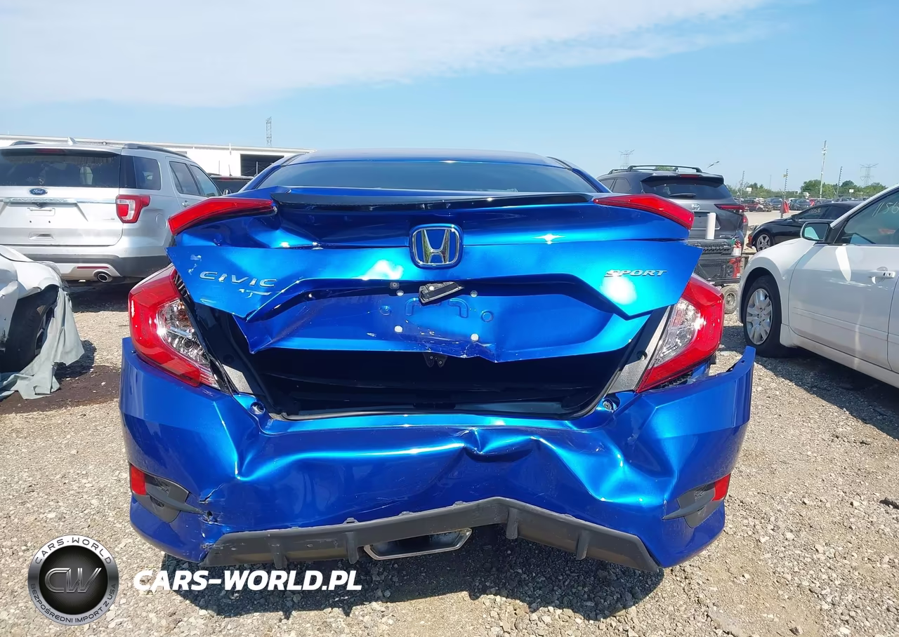 2019 Honda Civic Sport VIN:19XFC2F81KE026434 - 16