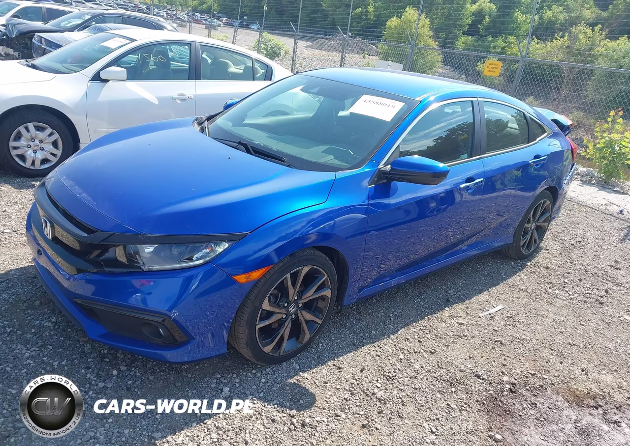 2019 Honda Civic Sport VIN:19XFC2F81KE026434 - 2