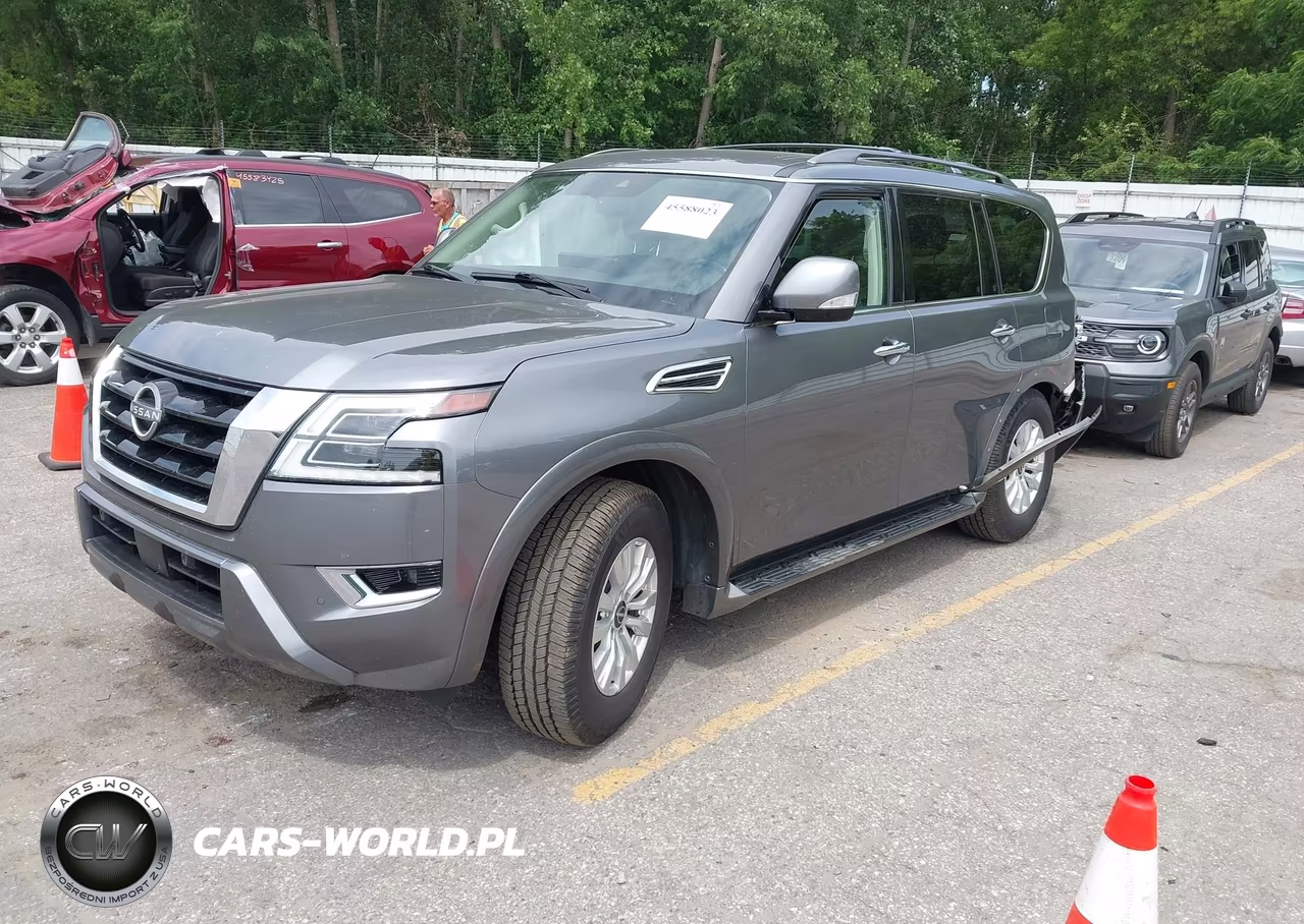 2023 Nissan Armada Sv 4Wd VIN:JN8AY2ADXP9690103 - 2