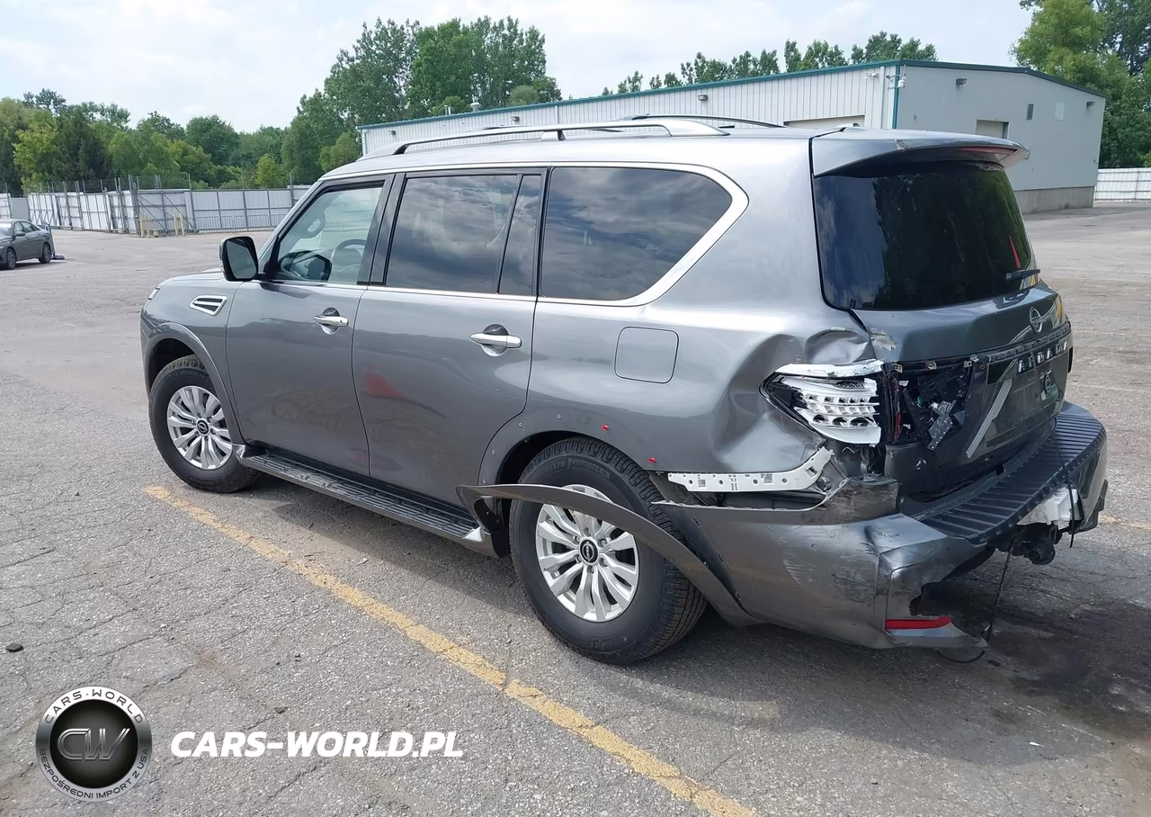 2023 Nissan Armada Sv 4Wd VIN:JN8AY2ADXP9690103 - 3