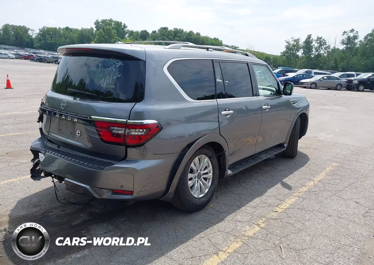 2023 Nissan Armada Sv 4Wd VIN:JN8AY2ADXP9690103 - 4