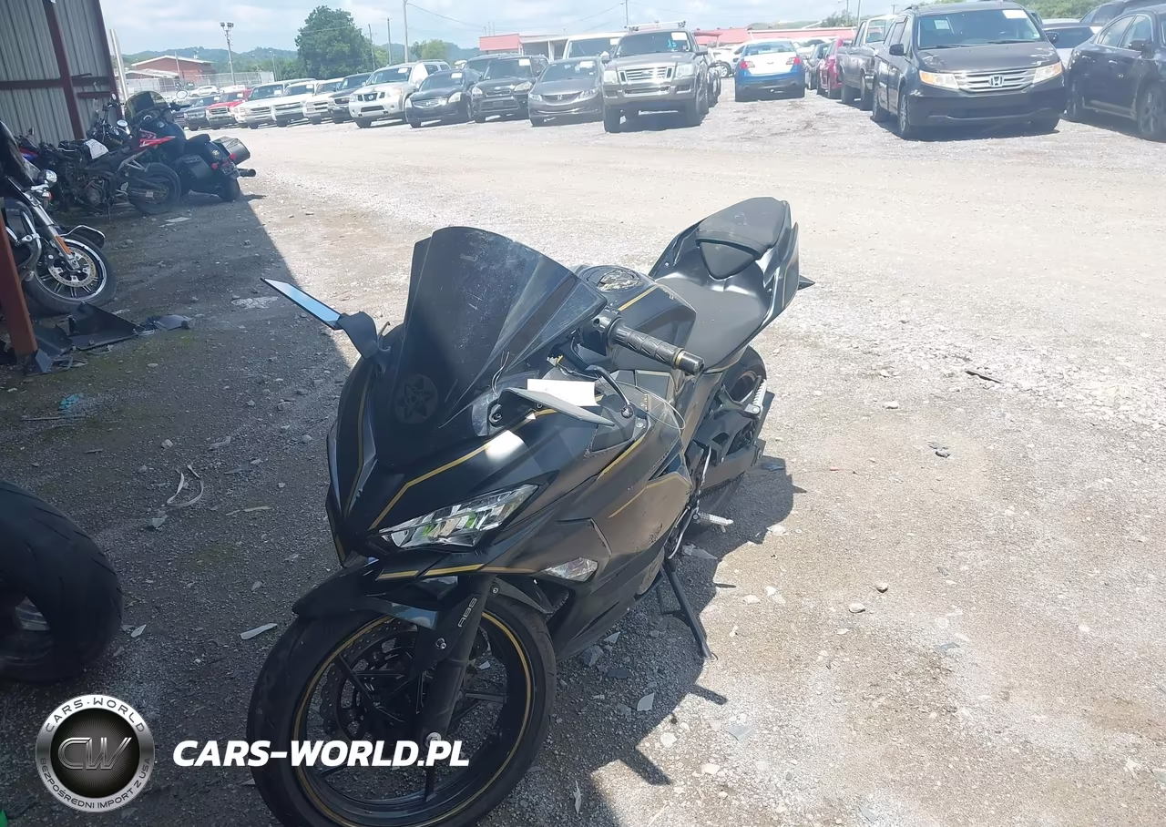 2022 Kawasaki Ex400 VIN:JKAEXKG16NDAG8338 - 2
