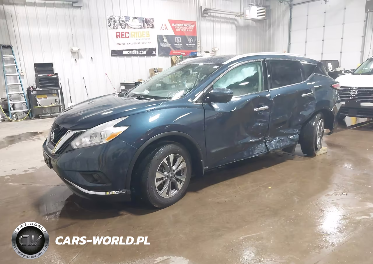 2017 Nissan Murano Sl VIN:5N1AZ2MH0HN131557 - 2