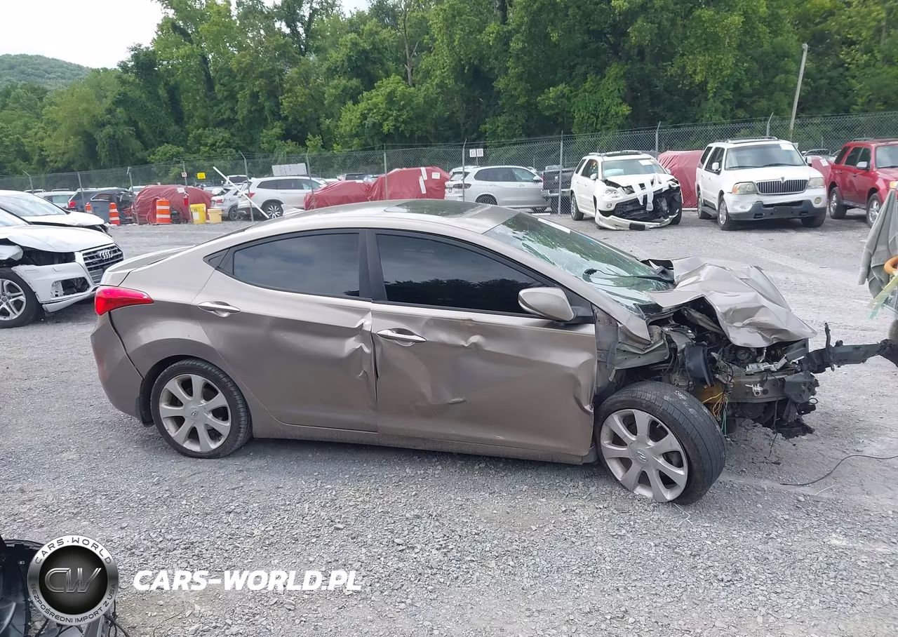 2013 Hyundai Elantra Limited VIN:5NPDH4AE7DH248122 - 13