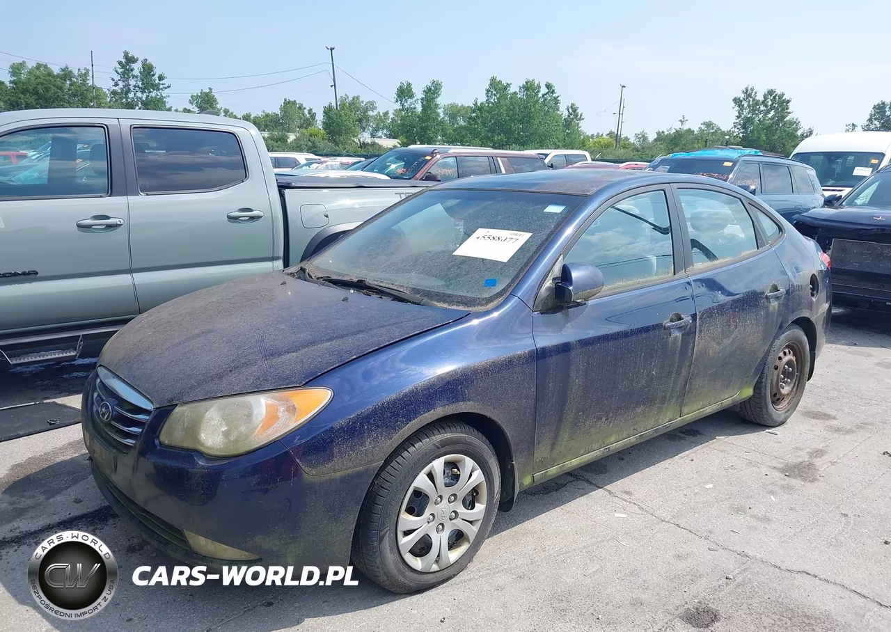 2010 Hyundai Elantra Gls VIN:KMHDU4AD9AU866137 - 2
