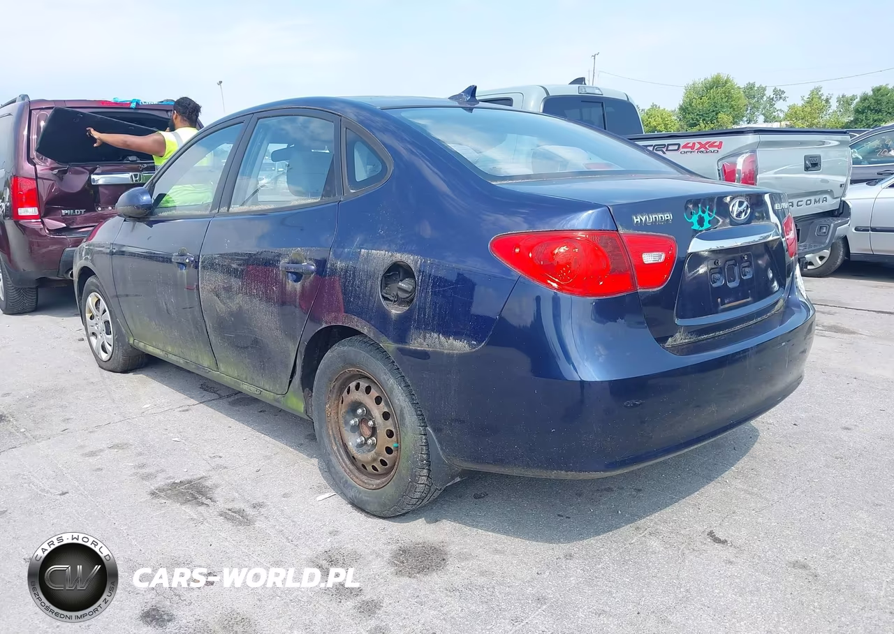 2010 Hyundai Elantra Gls VIN:KMHDU4AD9AU866137 - 3