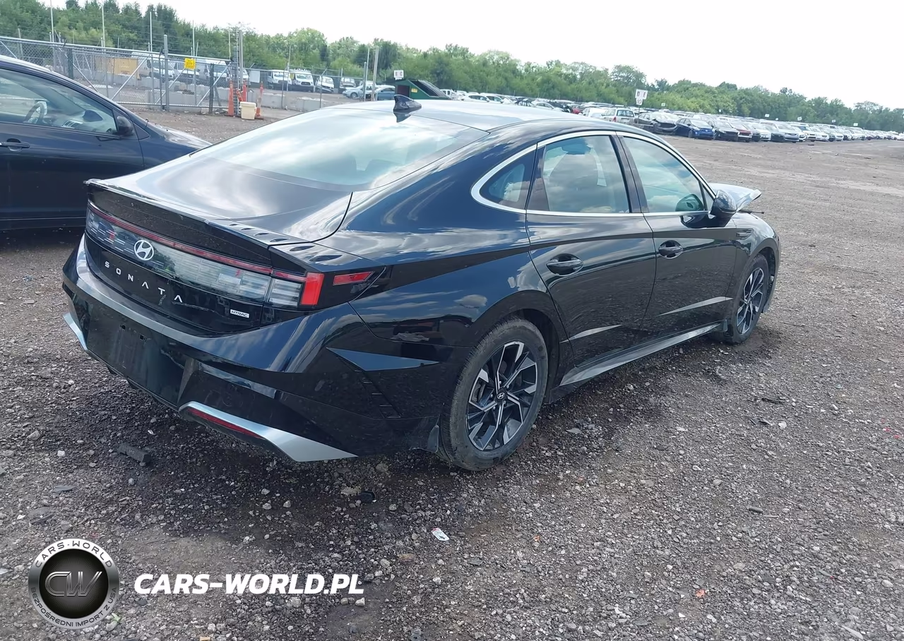2024 Hyundai Sonata Sel VIN:KMHL64JA7RA380922 - 4