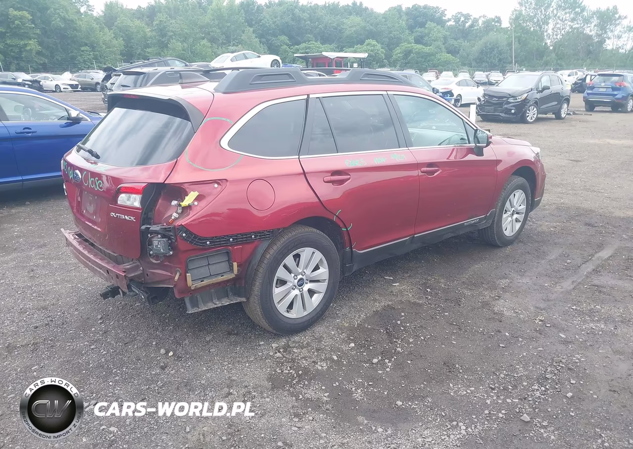 2019 Subaru Outback 2.5I Premium VIN:4S4BSAHC4K3234968 - 4