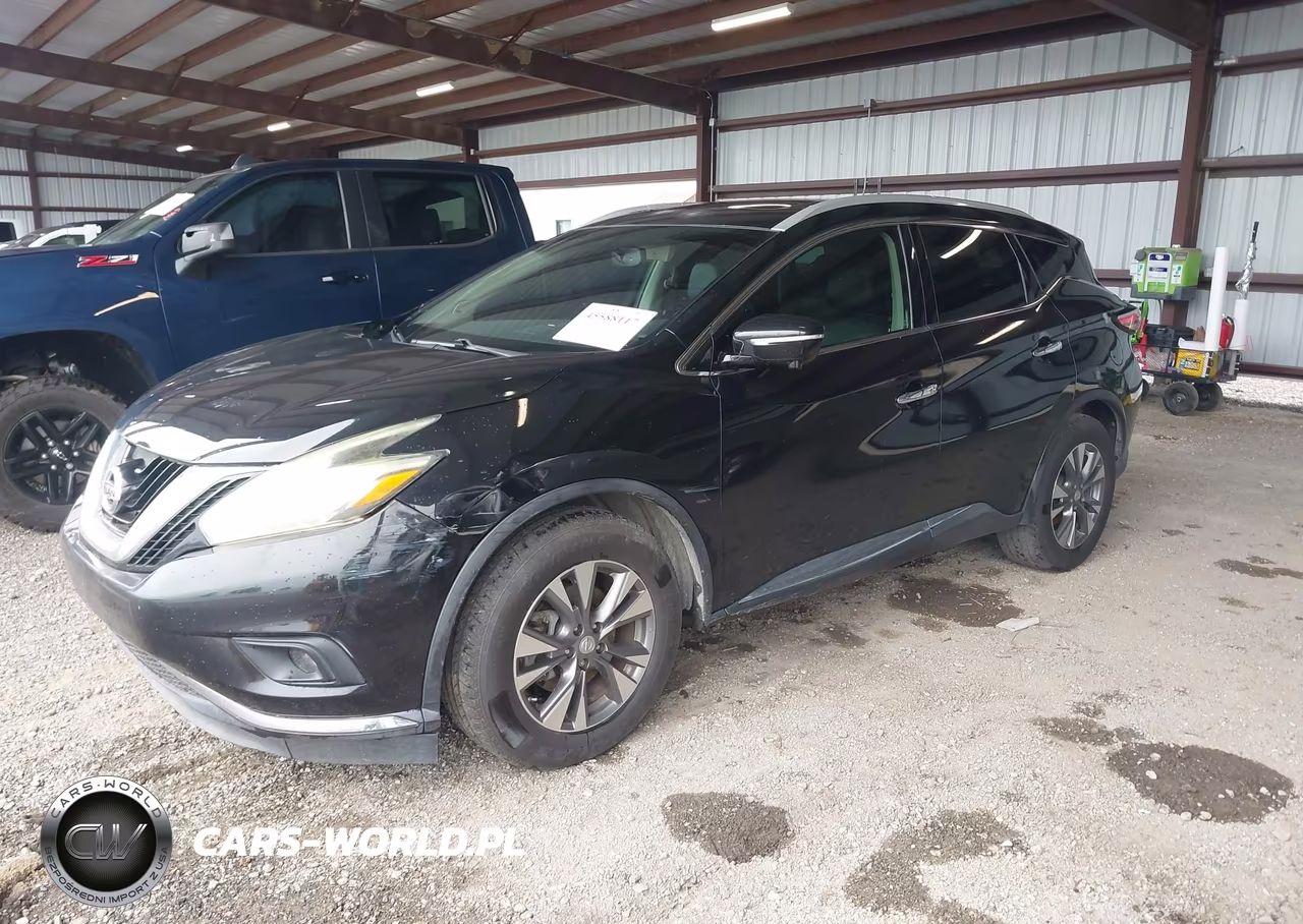 2015 Nissan Murano Sl VIN:5N1AZ2MG3FN220611 - 2
