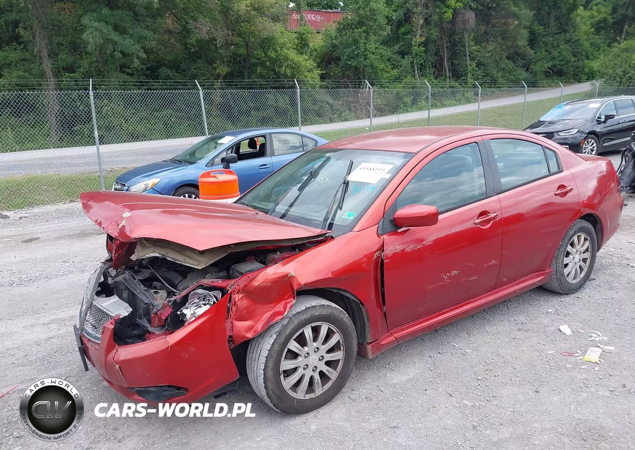 2010 Mitsubishi Galant Fe VIN:4A32B2FF7AE010911 - 2