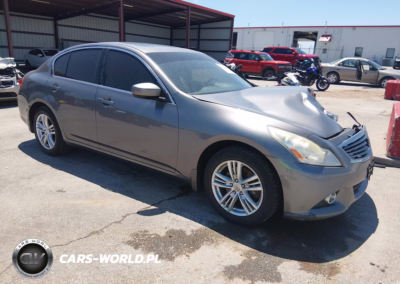 2012 Infiniti G25X