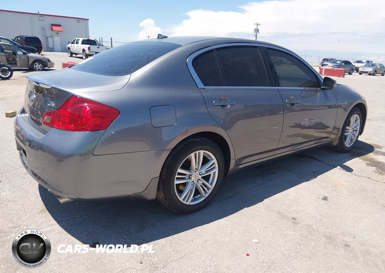 2012 Infiniti G25X VIN:JN1DV6AR6CM861833 - 4