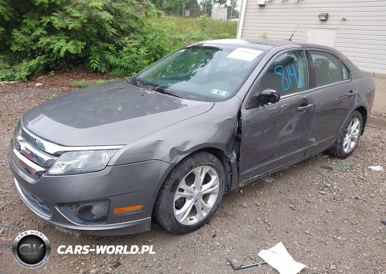 2012 Ford Fusion Se VIN:3FAHP0HA6CR402322 - 2