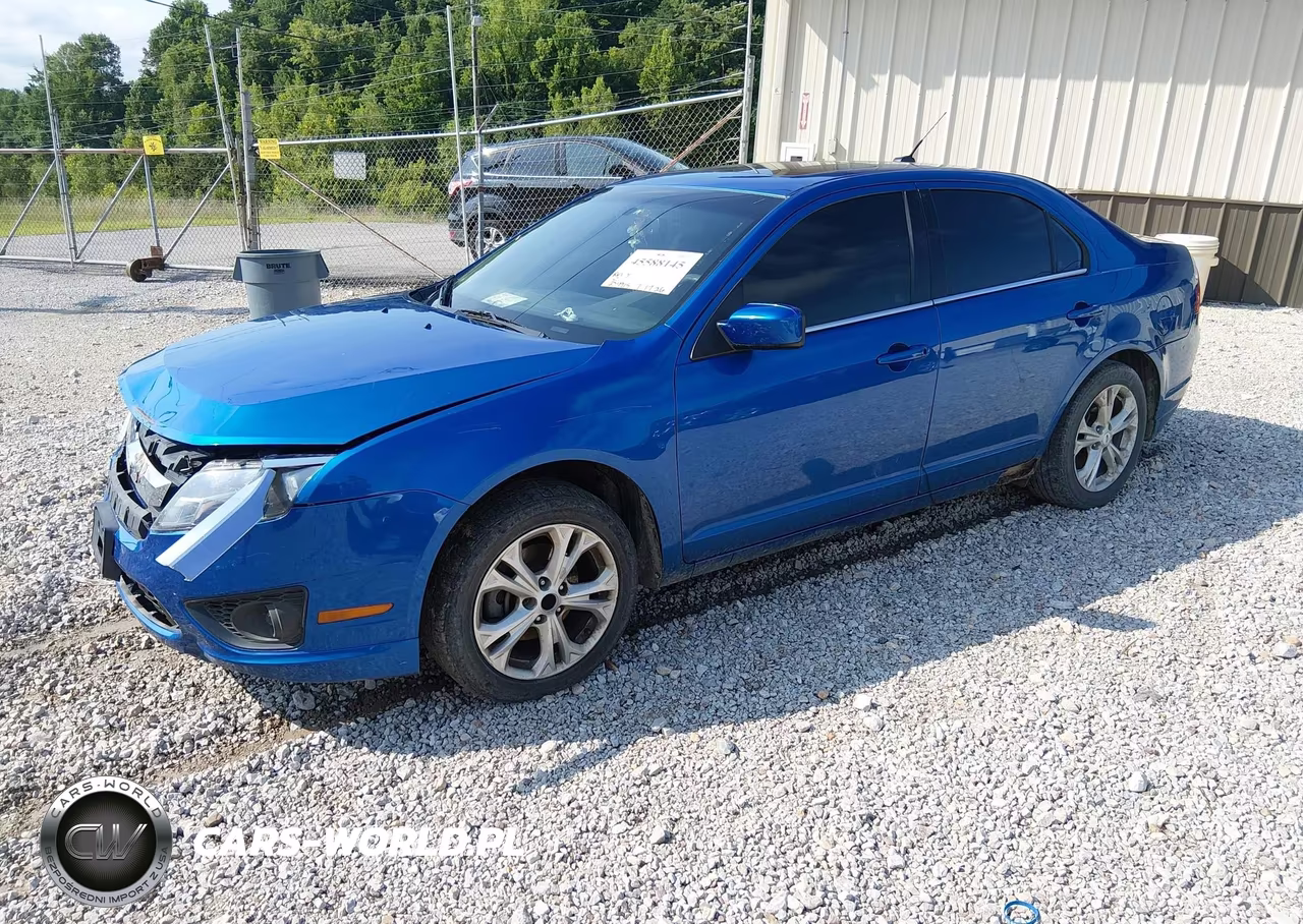 2012 Ford Fusion Se VIN:3FAHP0HA5CR168822 - 2