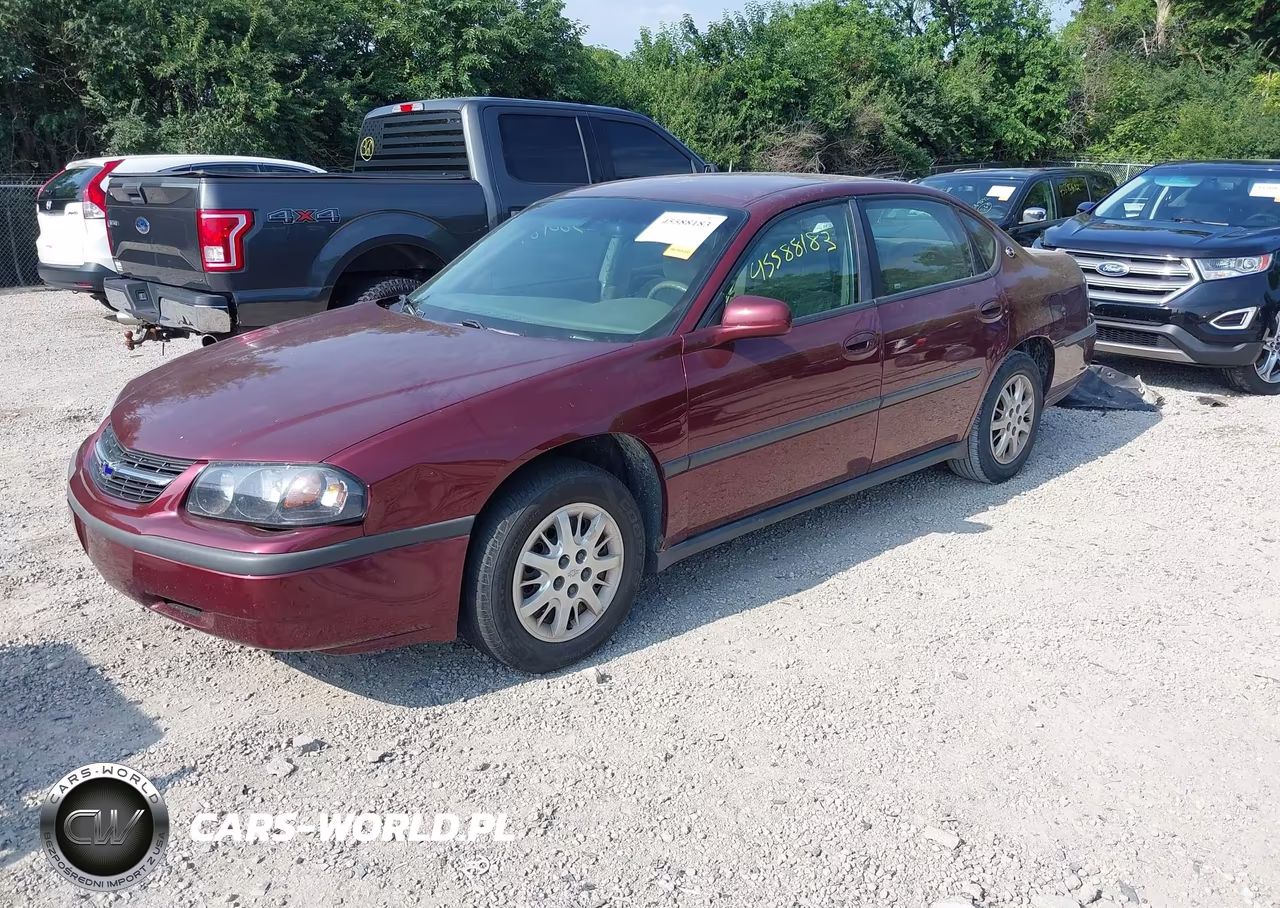 2001 Chevrolet Impala VIN:2G1WF52E619364552 - 2