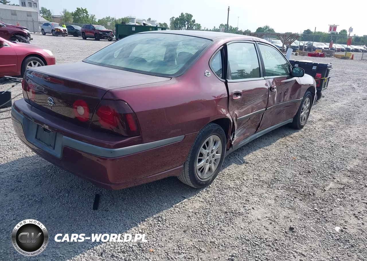2001 Chevrolet Impala VIN:2G1WF52E619364552 - 4